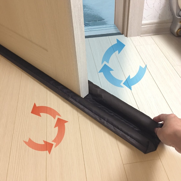 [10% 쿠폰] 3초설치 외풍차단 바람막이 도어윈드가드