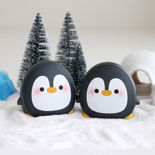 [11/20출고]충전식 휴대용 펭귄 손난로 보조배터리 5000mAh WM504