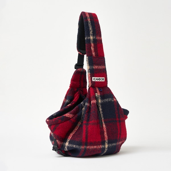 아이캔더 덤플링백_ 에든버러 체크