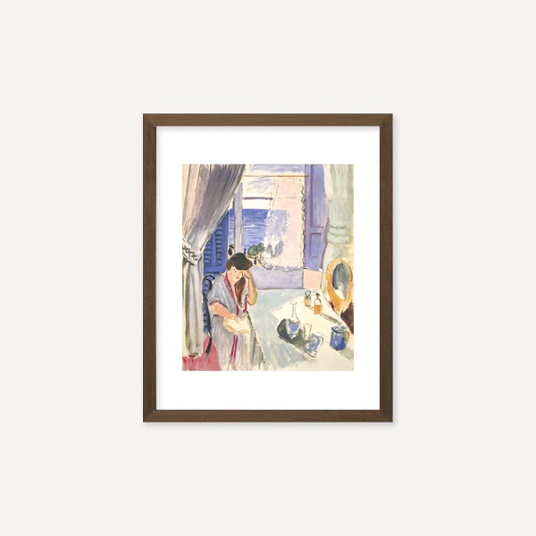 앙리 마티스 / Woman Reading at a Dressing Table_액자 포함