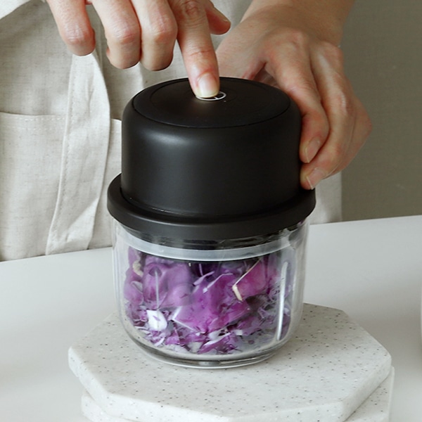 무선 자동 믹서기 야채 다지기 300ml 