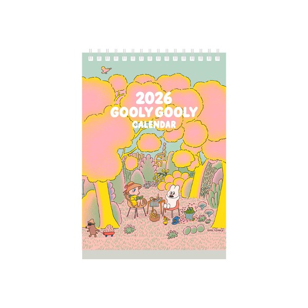 탁상캘린더 2026 Desk Calendar / 굴리굴리(GOOLYGOOLY)