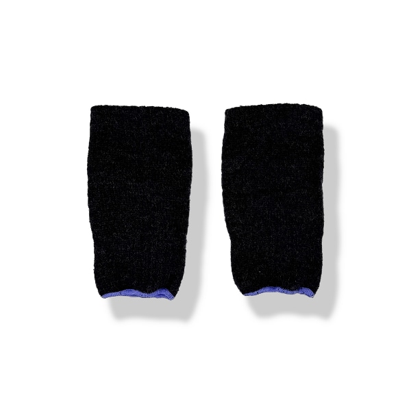 25 FW GUNTE_ARM WARMER_CHARCOAL+LAVENDER