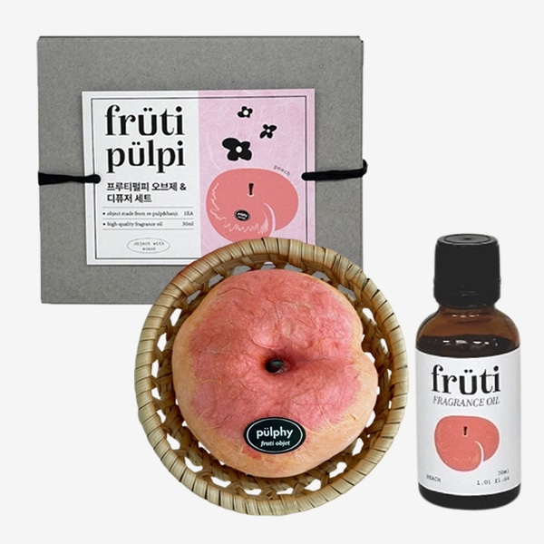 프루티펄피 과일 오브제 디퓨저 선물세트 (5종)