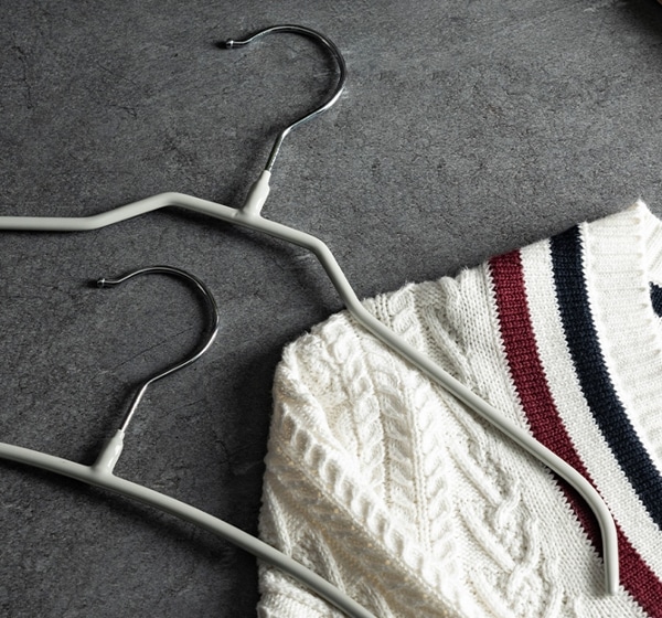논슬립 어깨뿔 니트 미끄럼방지 상의 옷걸이