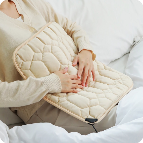 원터치 온도조절 전자파 제로 USB온열방석/온열발방석