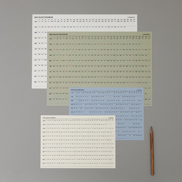 2026 라이프앤피시스 스몰 연력 세트