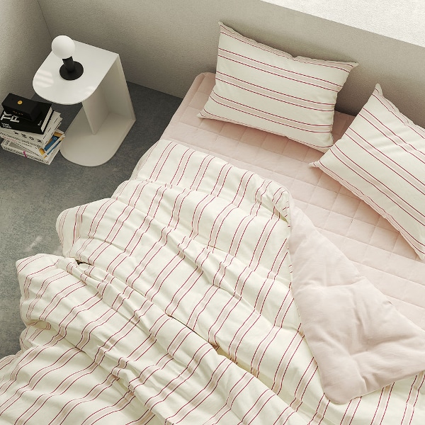 드림웰 알러지케어 스트라이프 차렵이불 SS/Q/K 6color