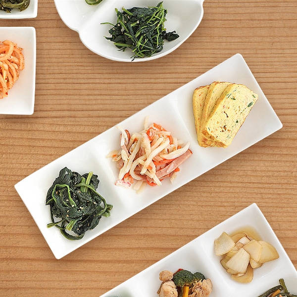 [20% 추가할인] 마일드 3칸 나눔접시