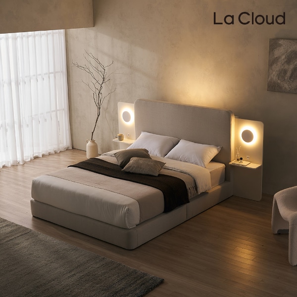 라클라우드 프리미엄 퀸시 호텔식 평상형 침대프레임