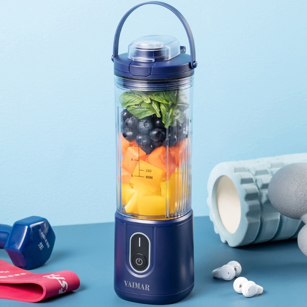 무선 블랜더 포터블 믹서기 VMK-2507ATBL 네이비