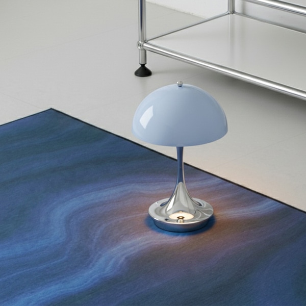 먼지없는 거실러그_라인 딥블루 4 size