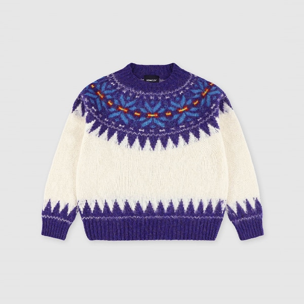 [HOWLIN] 하울린 Love on a knitted train_Lavender