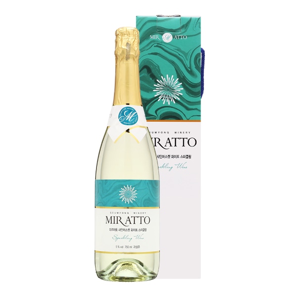미르아토 샤인머스캣와인 스파클링와인 5도 750ml