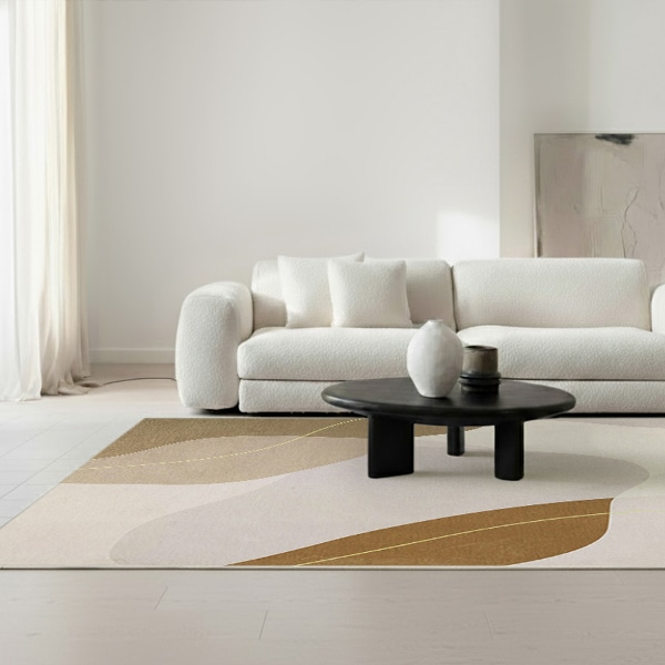 리프 웨이브 먼지없는 거실러그 A 4 size