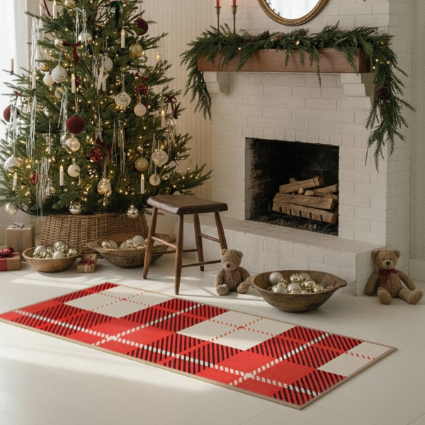 크리스마스 기프트 미니 러그