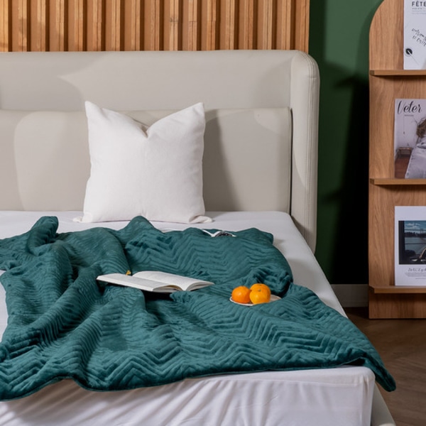 프리미엄 전기담요 싱글 GOK-097 헤링본그린