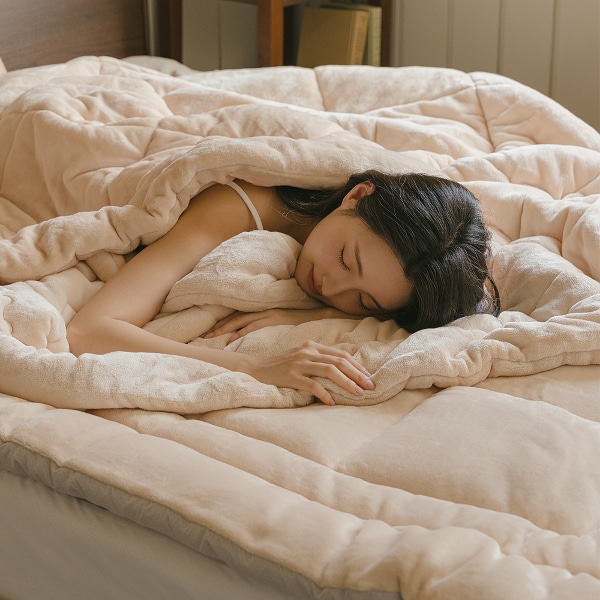 소울메이트 플란넬 극세사 토퍼SS/Q/K 9color