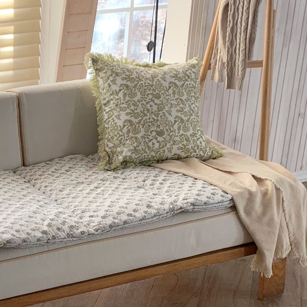 순면100% 도톰한 리벨로 소파패드 4인용 65x240