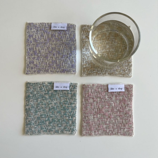 밀크 티코스터 Milk Tea Coaster (4color)