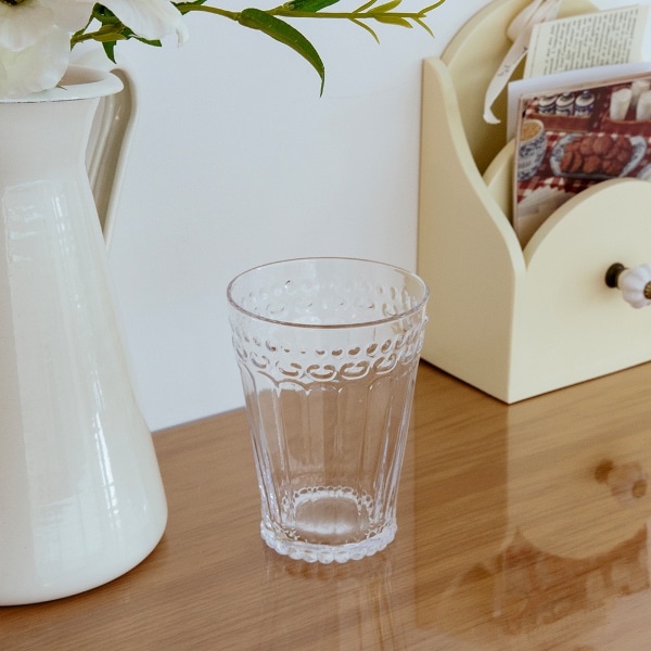 레트로 유리잔 300ml
