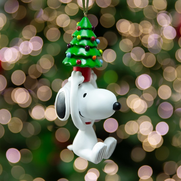 [피너츠 공식 콜라보] 크리스마스 레진 오너먼트-트리 스누피