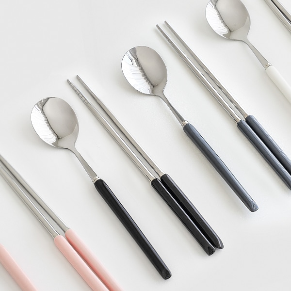 [15% 즉시 할인] 벨로아 수저세트 (4colors)