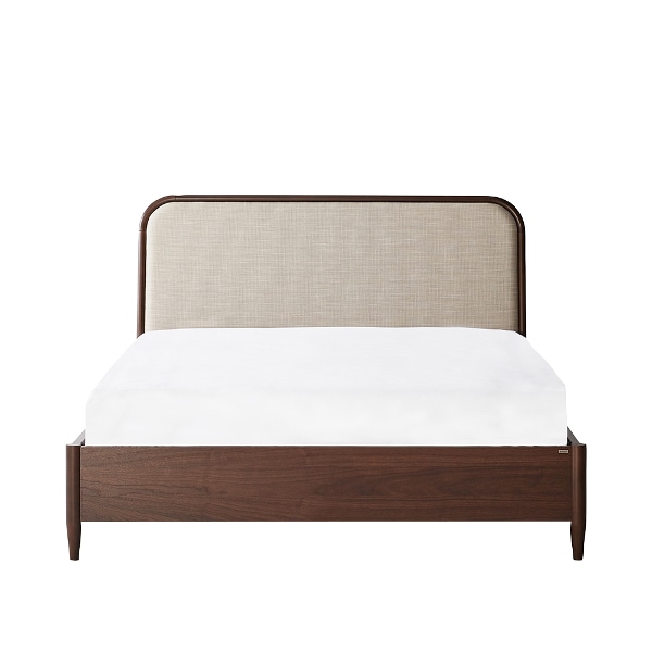 루카 침대 Q_브라운 (매트제외)