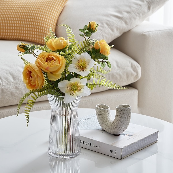 클리어 나팔스트라이프 유리화병 20