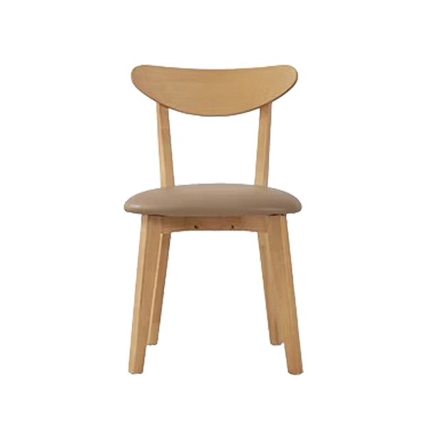 [made by GUUD] [1+1] 오브 식탁 의자_내추럴 시나몬
