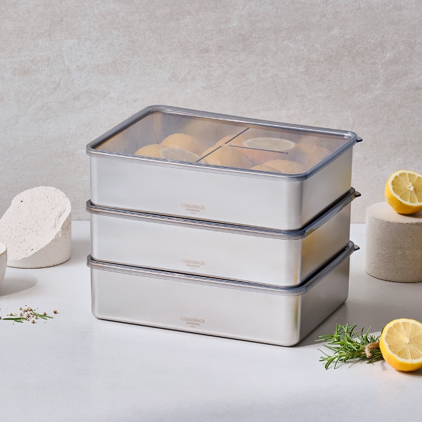 셰프토프 위드밀 스텐밀폐용기 클래식 3P 세트