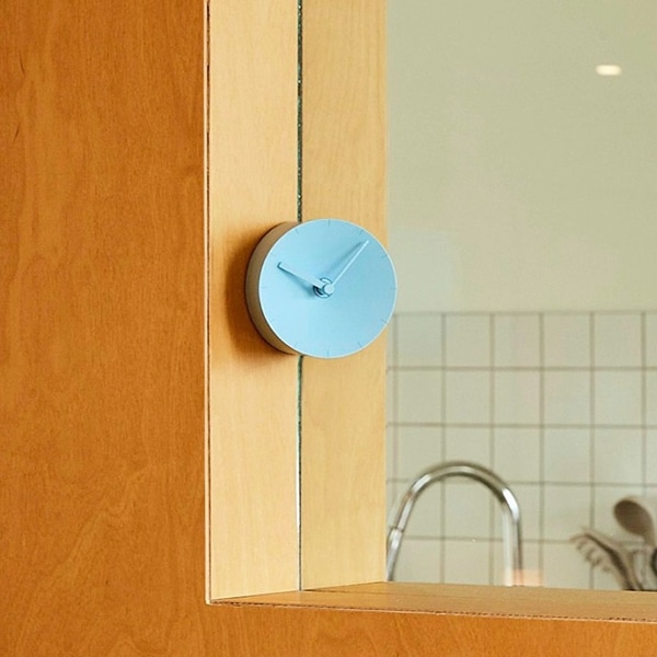 모서리 시계 컬러 4종 - 화이트, 버터, 스카이블루, 블랙