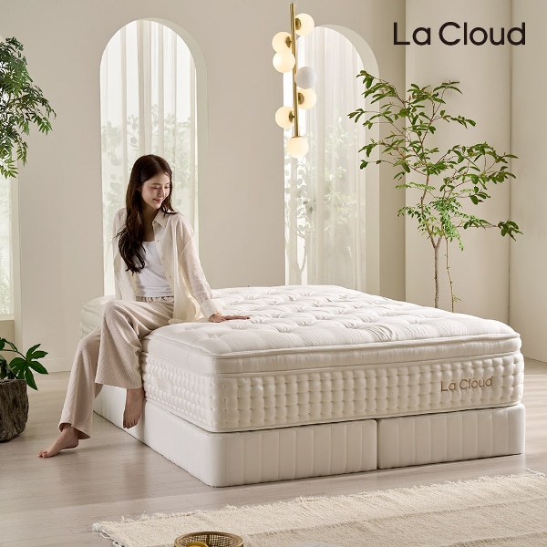 리누엘 말총 유로탑 매트리스 천연라텍스 양모 울패딩 호텔매트리스 36cm