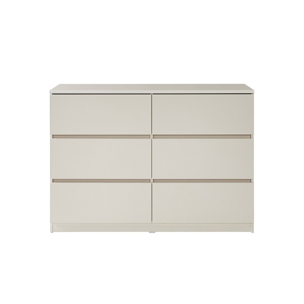 [수납 특가] 뉴라임 와이드서랍장_화이트