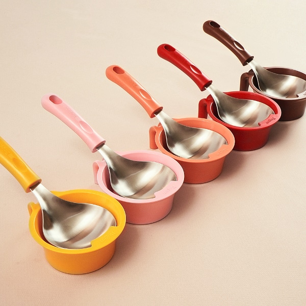 프렌치봉봉 국산 스텐 미니국자/받침 세트