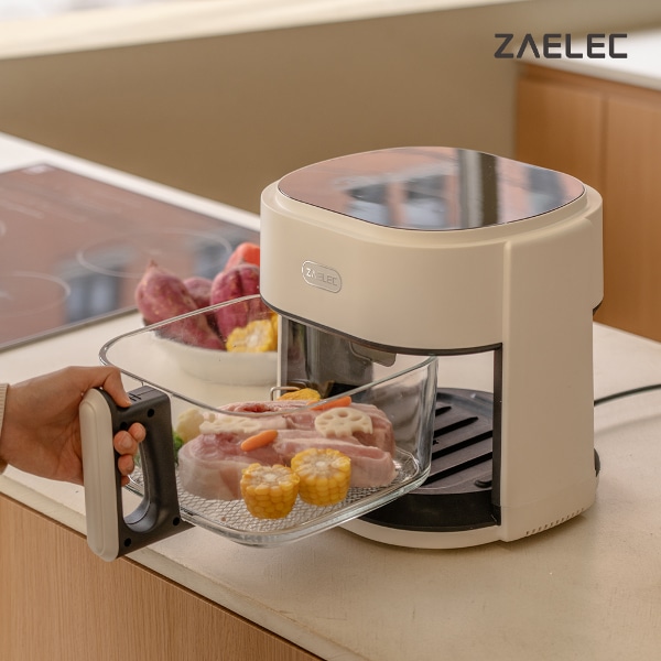 글라스 에어프라이어 6L