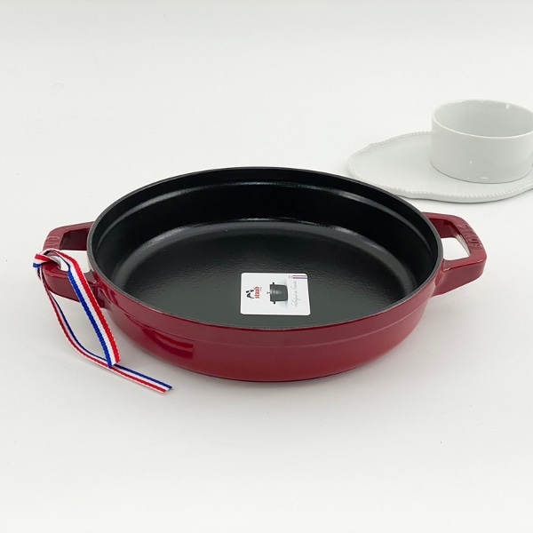 B품 투핸들 원형팬 24cm 체리