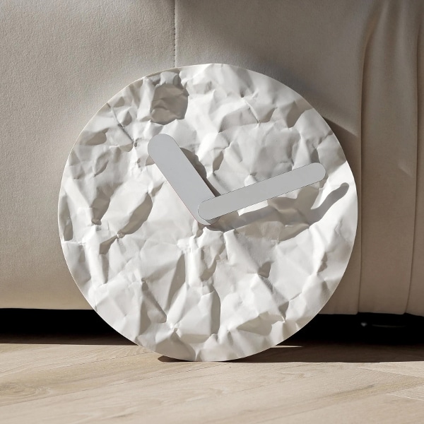 페이퍼 벽시계 / Crinkle Paper X CLOCK