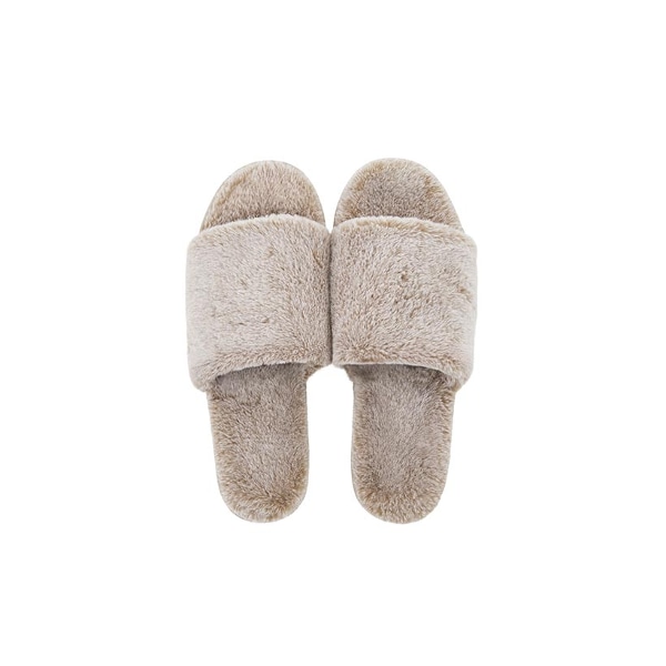 [브랜드위크] 포비 페이크퍼 슬리퍼 2P (옵션 택1)