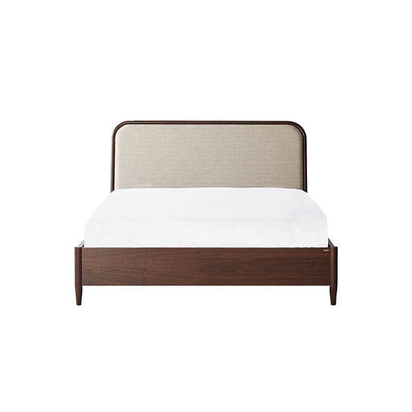 루카 침대 Q_브라운 (매트제외)