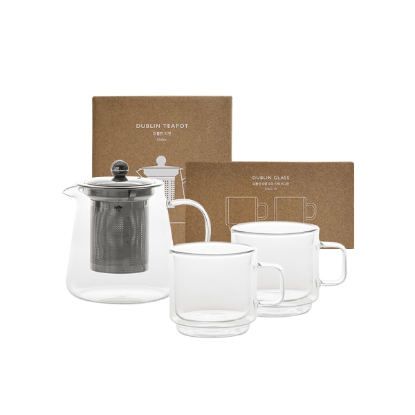 [기프트 특가] 더블린 2인 티타임세트 3P