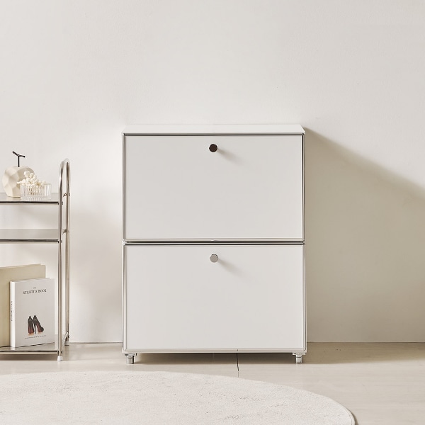 [GUUD ONLY] 에어라인 미드센추리 모듈 2단 서랍장 600