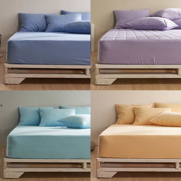 순면 누빔 알러지케어 매트리스커버 침대패드 S/SS/Q/K 모음