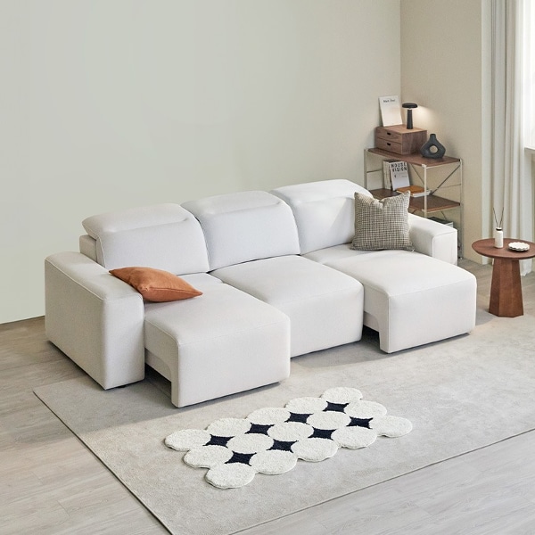 [by CASAMIA] 벨로씨 르미에 모션 리클라이너 소파 4인