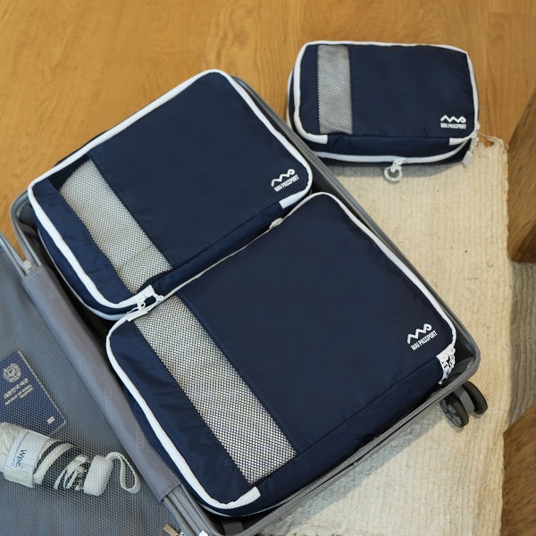 여행용 의류 압축 파우치 4세대 - 캐리어 세트