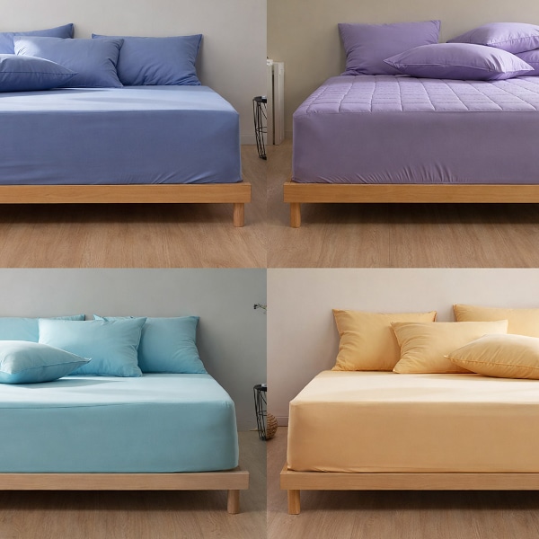 순면 누빔 알러지케어 매트리스커버 침대패드 S/SS/Q/K 모음