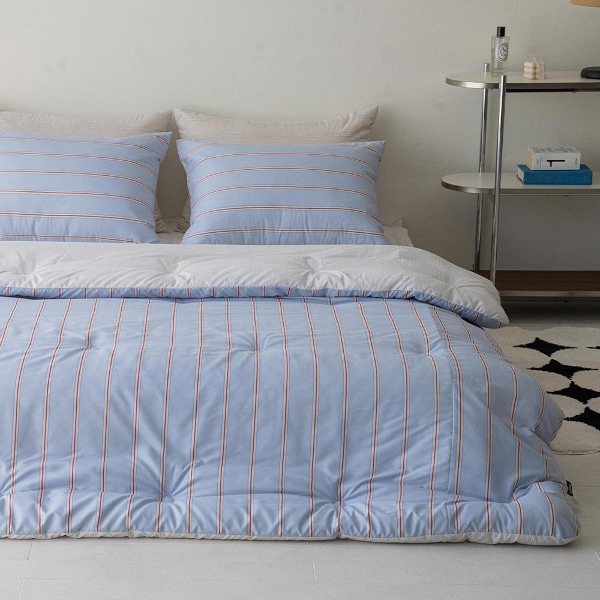 먼지없는 위켄드라인 소프트마이크로 차렵이불 SS/Q 단품&세트 5컬러 사계절 이불세트