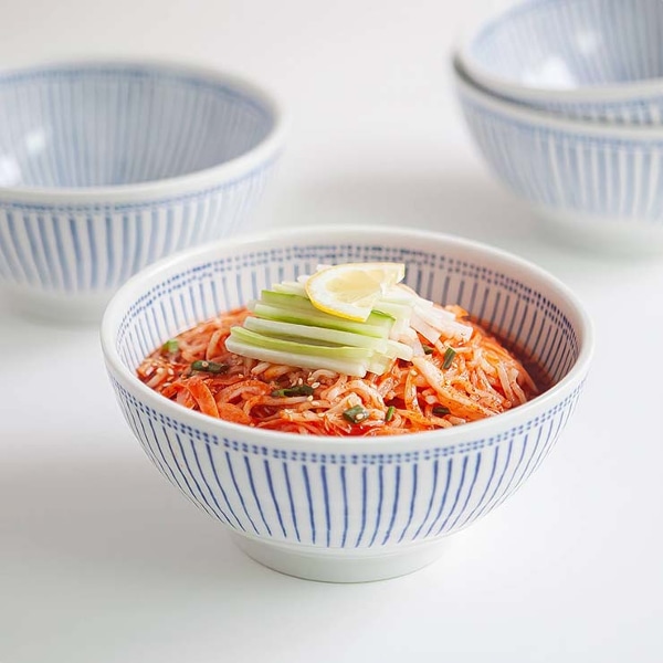 아오이 면기 세트 4P MADE IN JAPAN