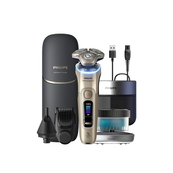 [쿠폰적용가 699,000원] i9000 시리즈 프레스티지 울트라 전기면도기 화이트 골드 XP9403/49