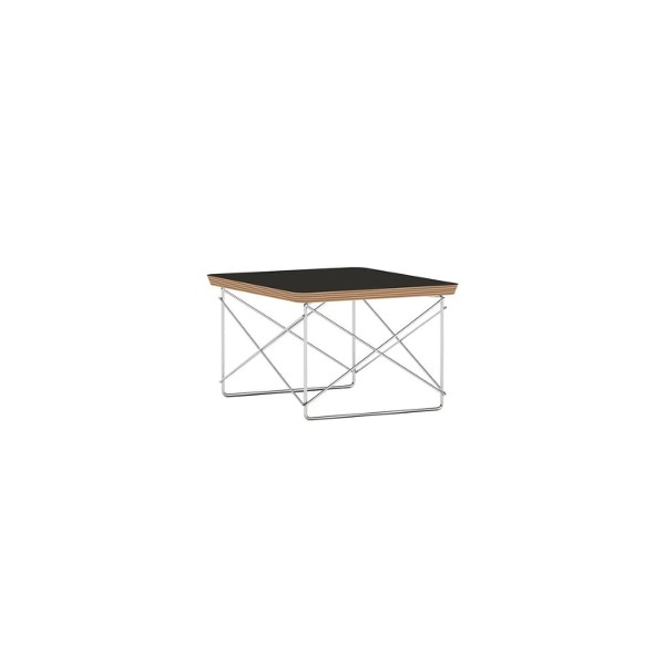 Eames Wire Base Low Table (Black/Chrome)